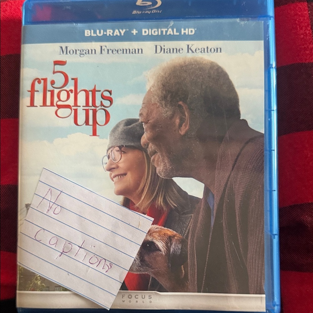 5 Flights Up Blu-ray - Heartwarming Drama